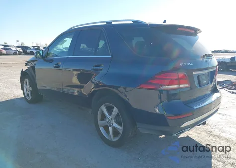 2017 Mercedes-Benz Gle 350 z USA, uszkodzony, nr VIN 4JGDA5JBXHA985968